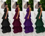 MAXI CHIFON RUFFLE SKIRT - Image 6