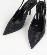 SLINGBACK PUMPS RHINESTONE - Image 4