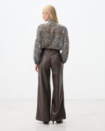 TROUSER WIDE LEG ECO LEATHER - Image 10