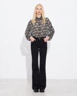 COTTON TROUSER FLARE LEG - Image 5