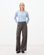 TWEED TROUSER WIDE LEG - Image 9