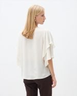 CHIFFON BLOUSE RUFFLE SLEEVE - Image 11