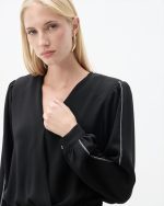 BLOUSE CROP CREPE - Image 4