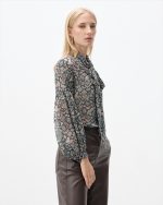 BLOUSE CHIFFON SNAKE PRINT - Image 3