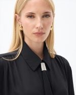 SHIRT CHIFFON METAL DETAIL - Image 5