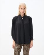 SHIRT CHIFFON METAL DETAIL - Image 7