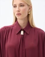 SHIRT CHIFFON METAL DETAIL - Image 9