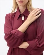 SHIRT CHIFFON METAL DETAIL - Image 10