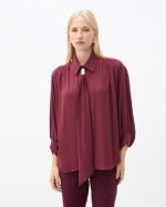 SHIRT CHIFFON METAL DETAIL - Image 11