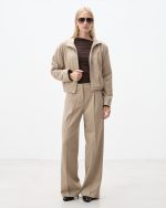 TWEED BOMBER JACKET - Image 8