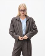 TWEED BOMBER JACKET - Image 12
