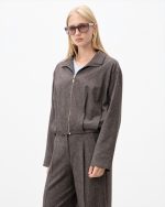 TWEED BOMBER JACKET - Image 13