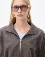 TWEED BOMBER JACKET - Image 15