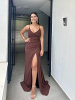 MAXI CHIFFON MERMAID DRESS