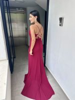 MAXI CHIFFON MERMAID DRESS - Image 6