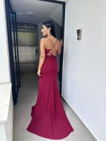 MAXI CHIFFON MERMAID DRESS - Image 8