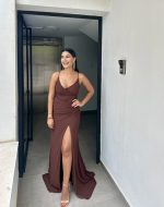 MAXI CHIFFON MERMAID DRESS - Image 9