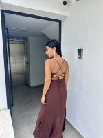 MAXI CHIFFON MERMAID DRESS - Image 12