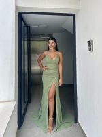 MAXI CHIFFON MERMAID DRESS - Image 14