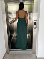 MAXI CHIFFON DRESS LACE BUSTIER - Image 8