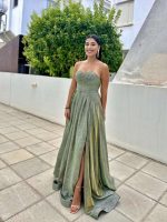 MAXI GLITTER STRAPLESS DRESS - Image 10
