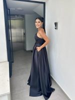 MAXI STRAPLESS GOWN DRESS - Image 4