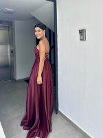 MAXI STRAPLESS GOWN DRESS - Image 9