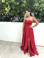 MAXI STRAPLESS GOWN DRESS - Image 16