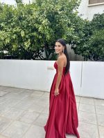 MAXI STRAPLESS GOWN DRESS - Image 17