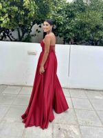 MAXI STRAPLESS GOWN DRESS - Image 19