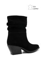 ANKLE COWBOY LEATHER BOOTS - Image 4