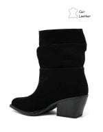ANKLE COWBOY LEATHER BOOTS - Image 5